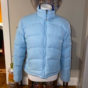 L.L BEAN WOMENS REVERSIBLE DOWN JACKET